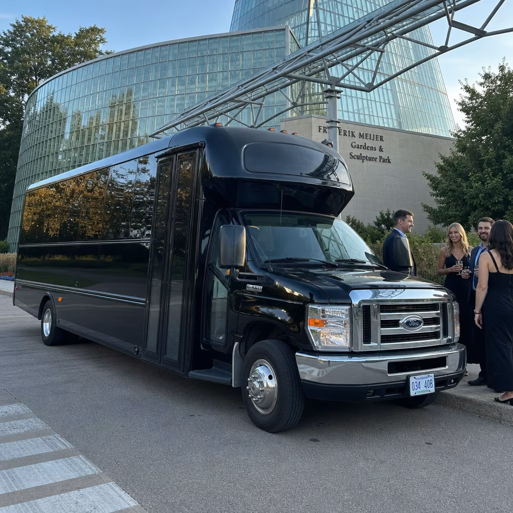 Rent a Bus to Frederik Meijer Gardens