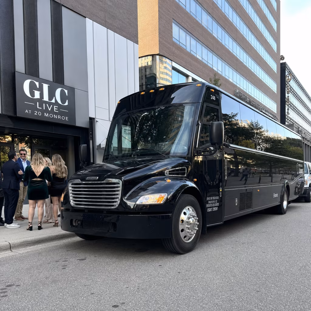 Rent a Bus to GLC Live at 20 Monroe