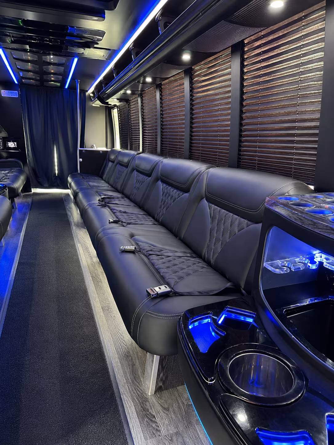 Grand Rapids Concert & Music Festival Transportation party bus exterior