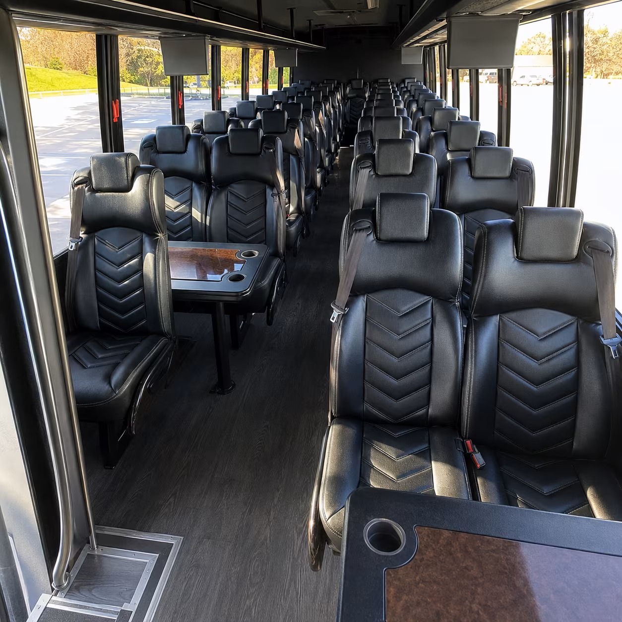Grand Rapids Corporate Transportation onboard seating