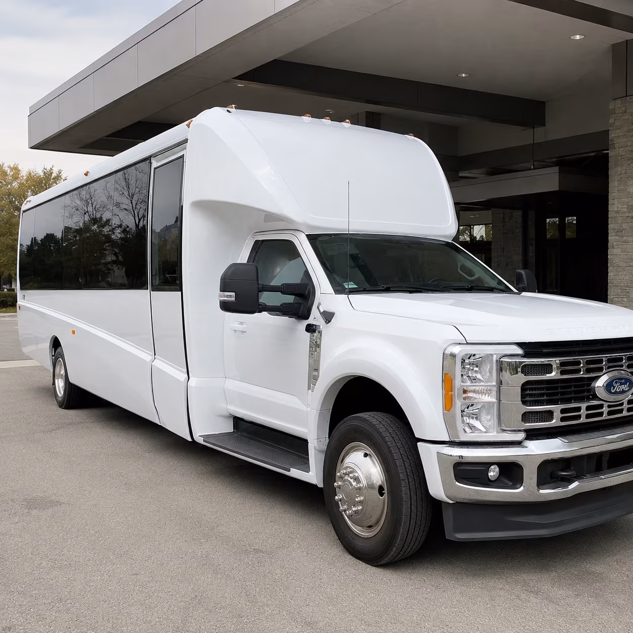 Grand Rapids Corporate Transportation party bus exterior