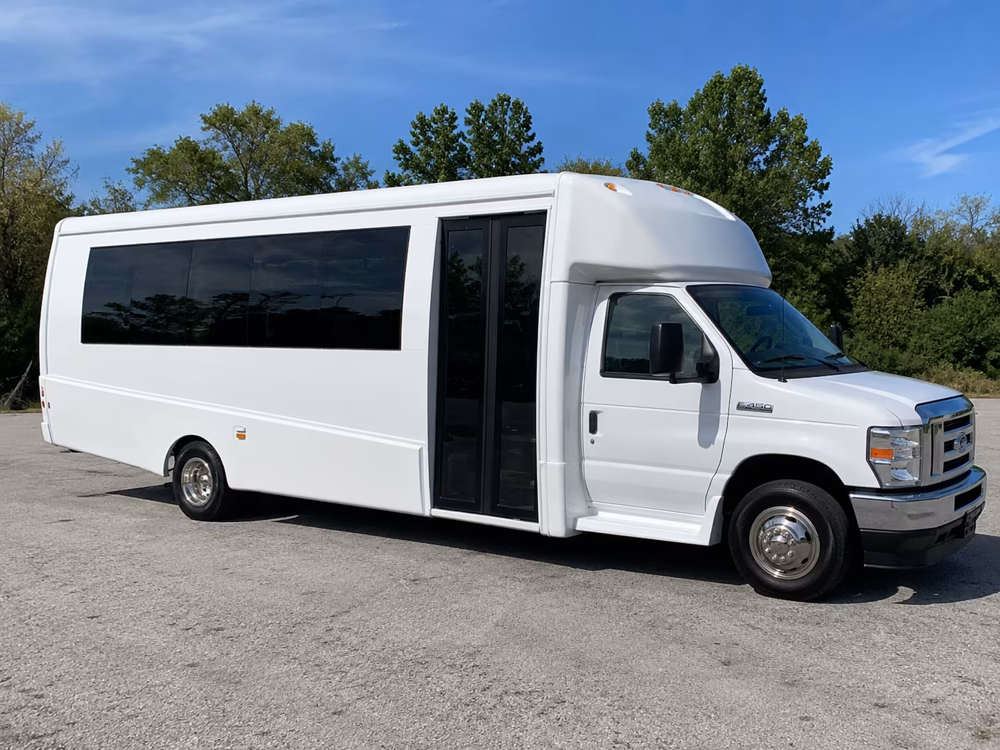 Grand Rapids Private Event Transportation party bus exterior
