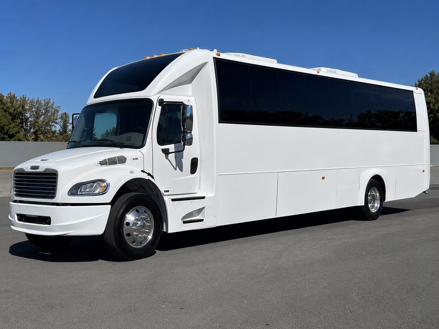 Grand Rapids Private Event Transportation party bus exterior