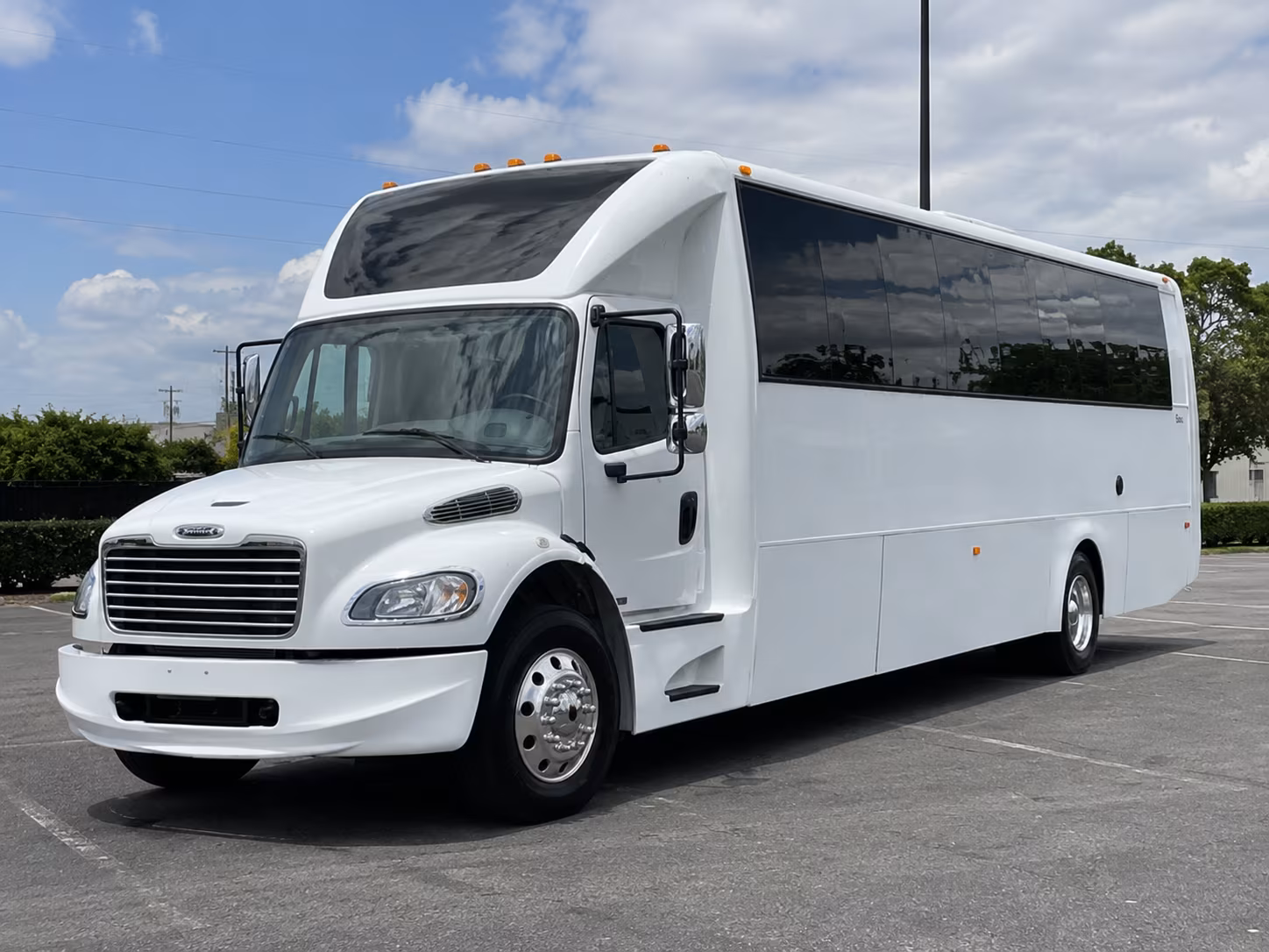 Grand Rapids Prom & Homecoming Transportation party bus exterior