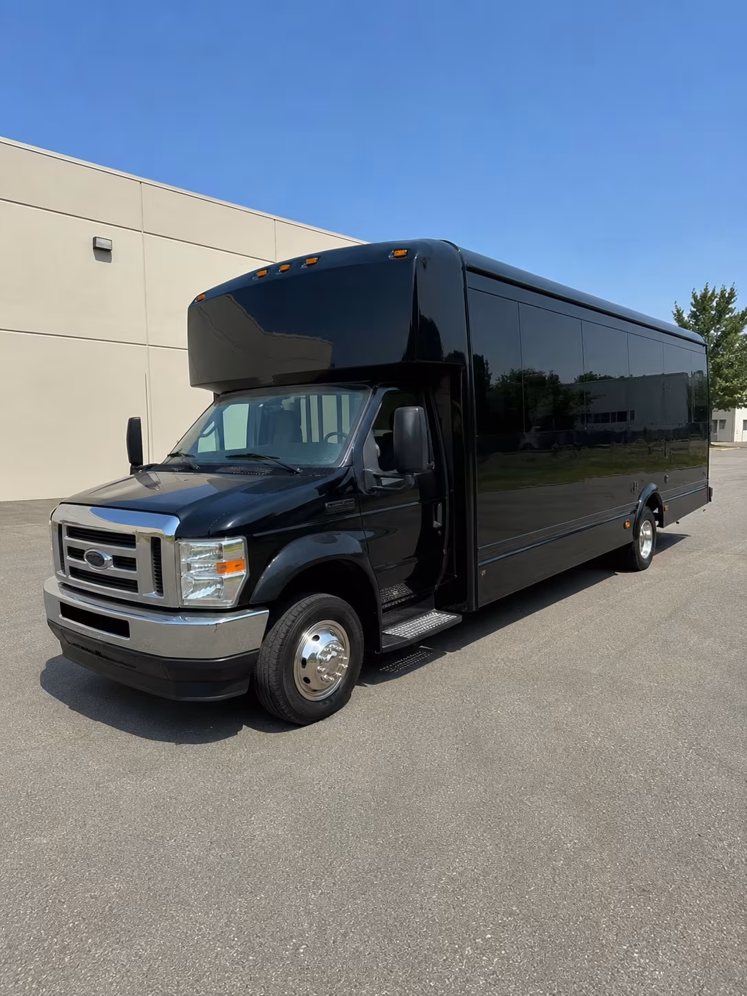 Grand Rapids Prom & Homecoming Transportation party bus interior