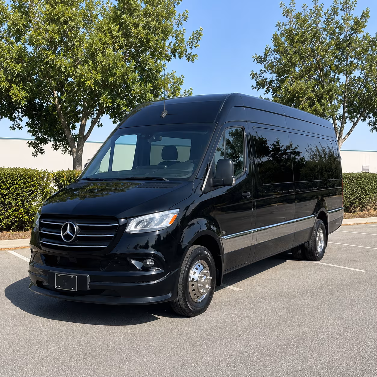 Grand Rapids School Event Transportation party bus exterior