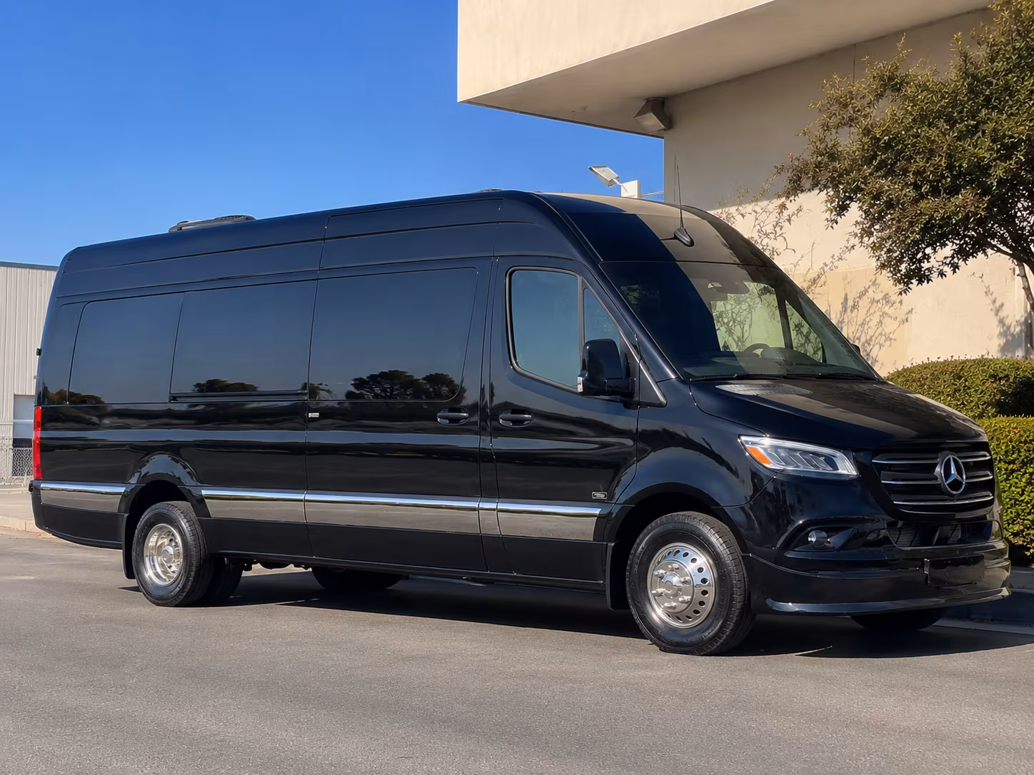 Grand Rapids School Event Transportation party bus exterior