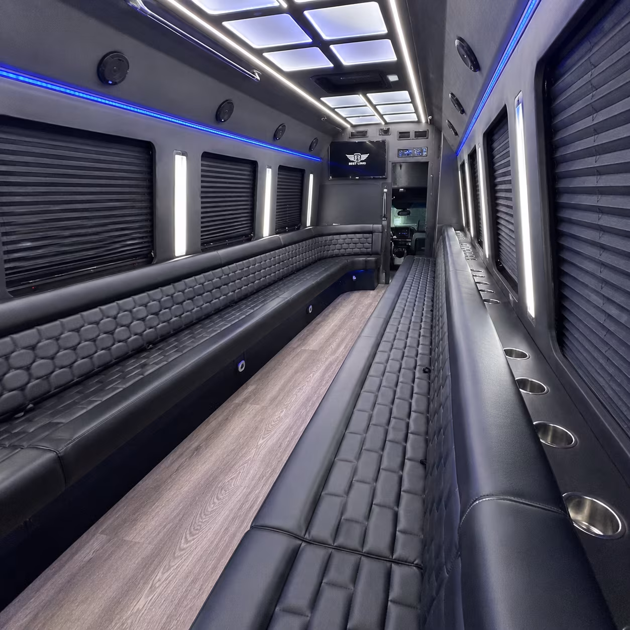 Grand Rapids Winery Tour & Pub Crawl Transportation party bus exterior