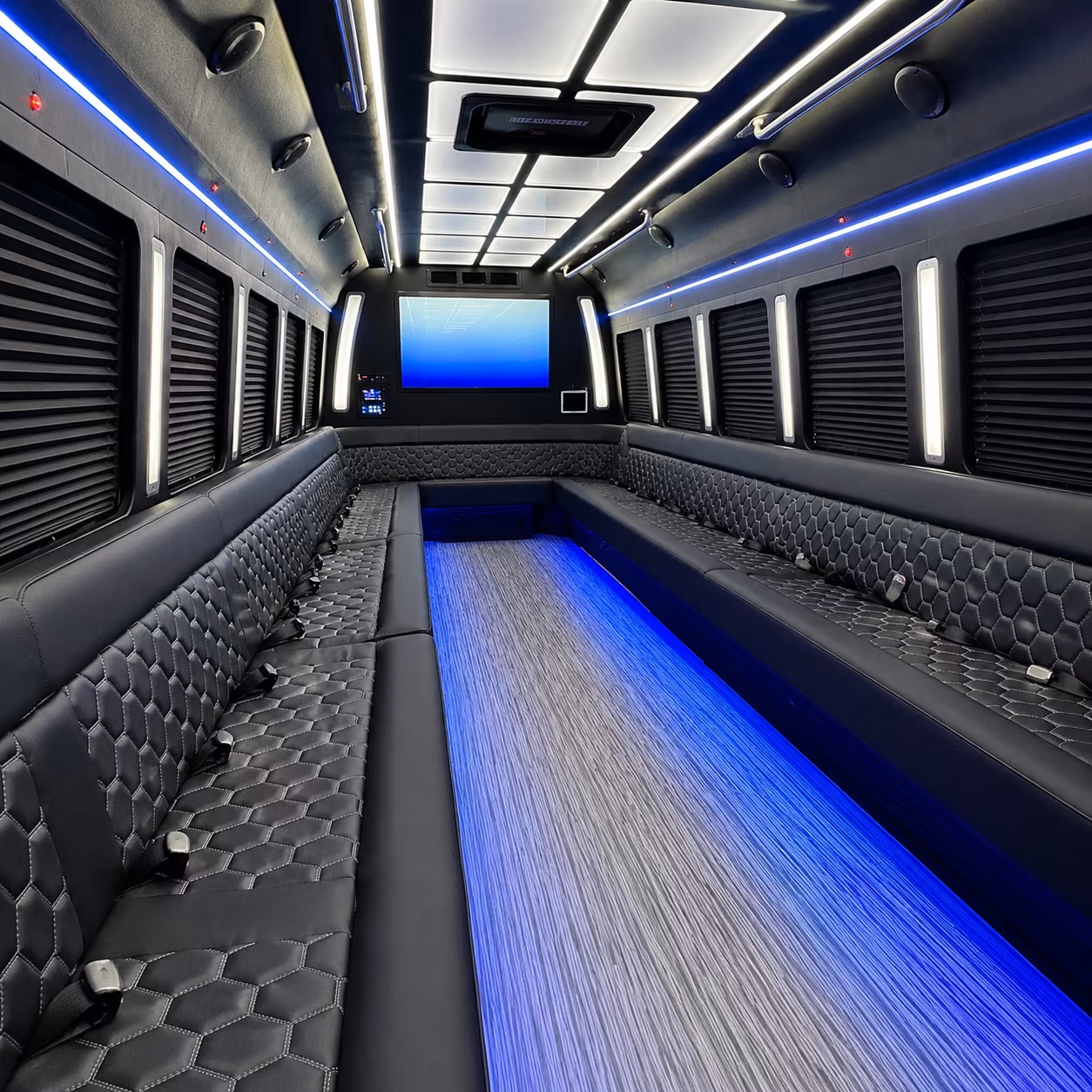 Grand Rapids Winery Tour & Pub Crawl Transportation onboard seating