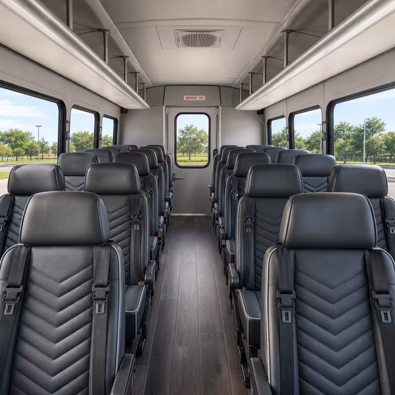 minibus interior