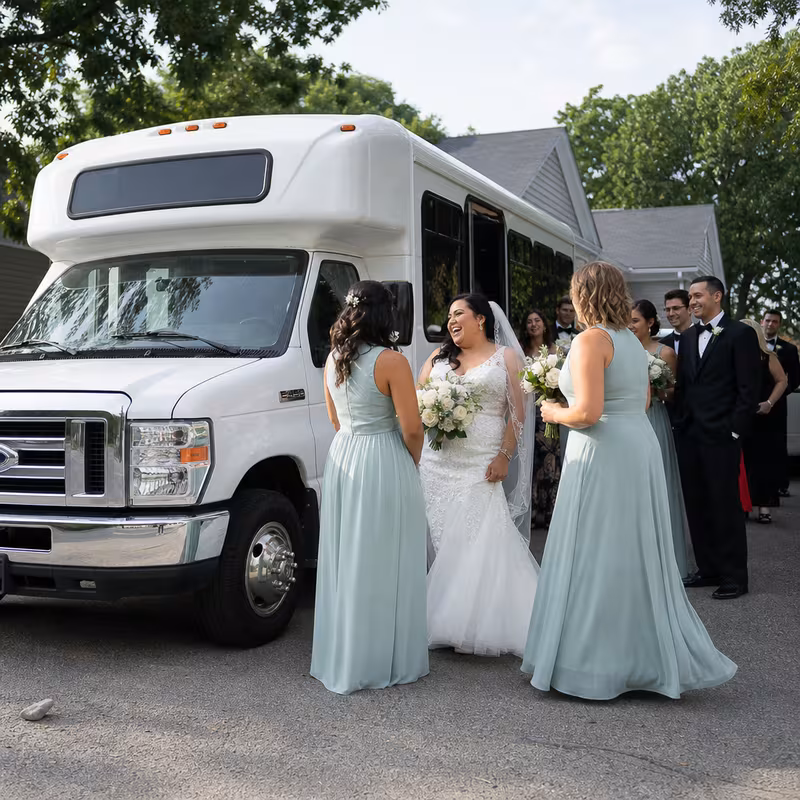Grand Rapids Wedding Transportation fleet vehicle