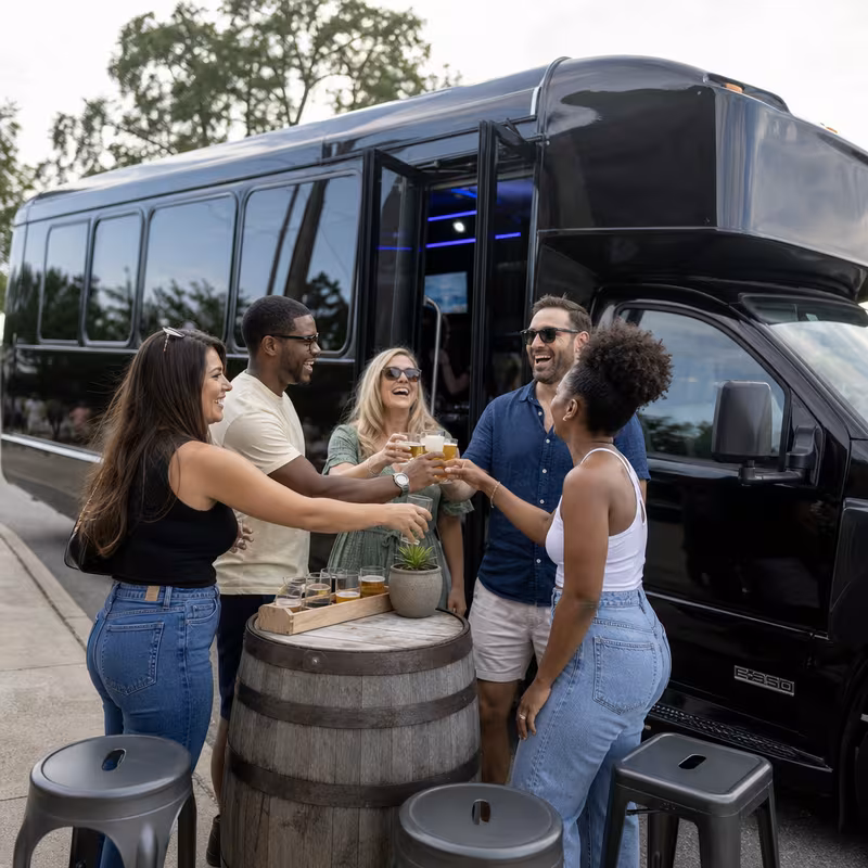 Grand Rapids Winery & Brewery Tour Transportation fleet vehicle