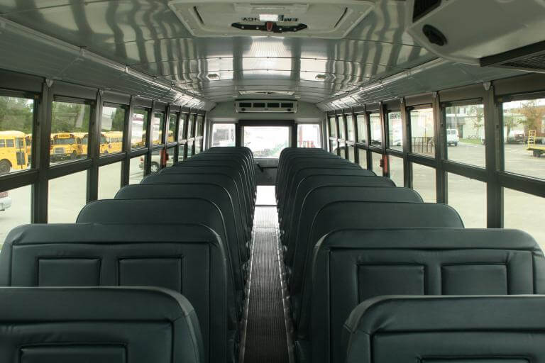 Sterling Heights 47 Passenger School Bus Interior
